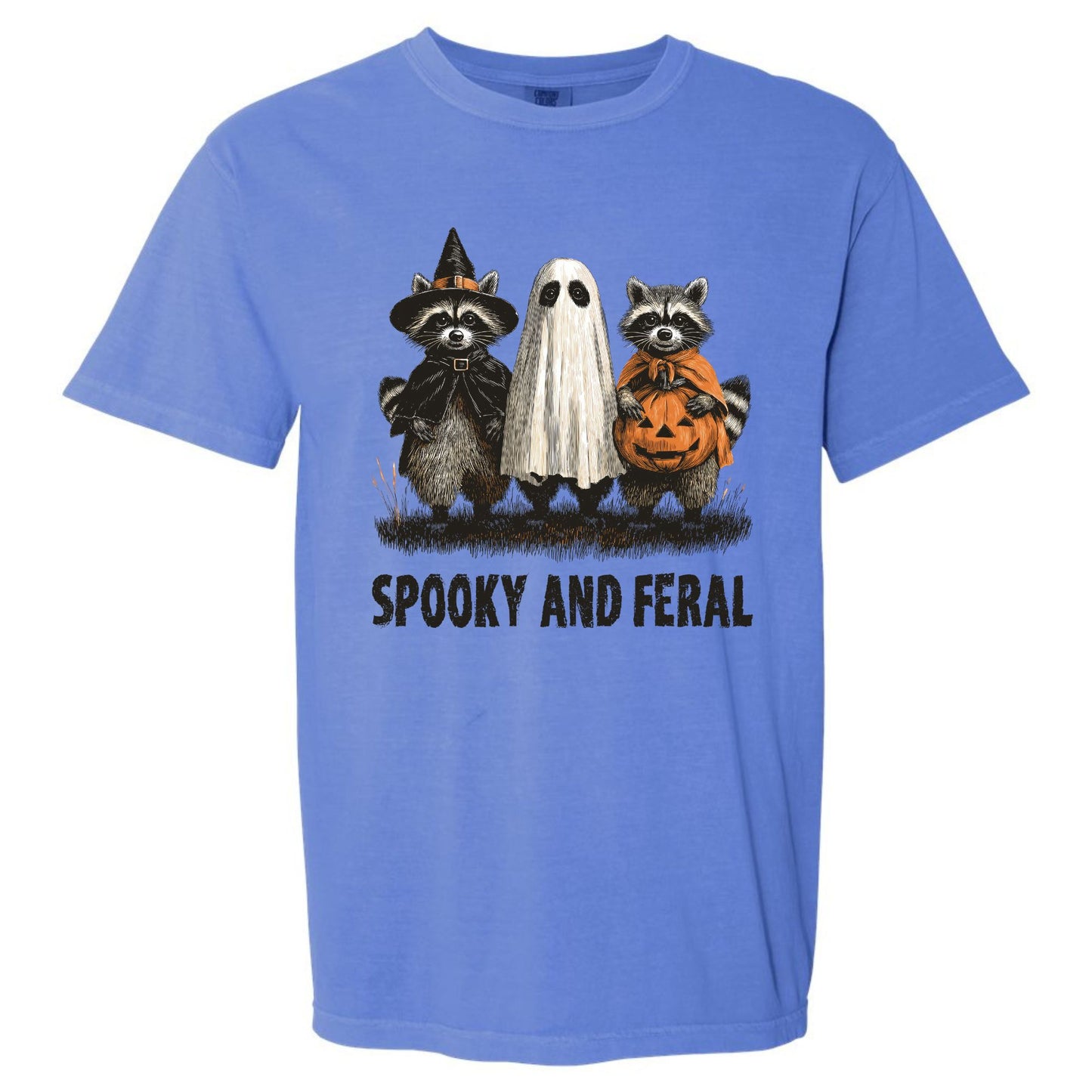 Spooky and Feral Raccoon T-shirt