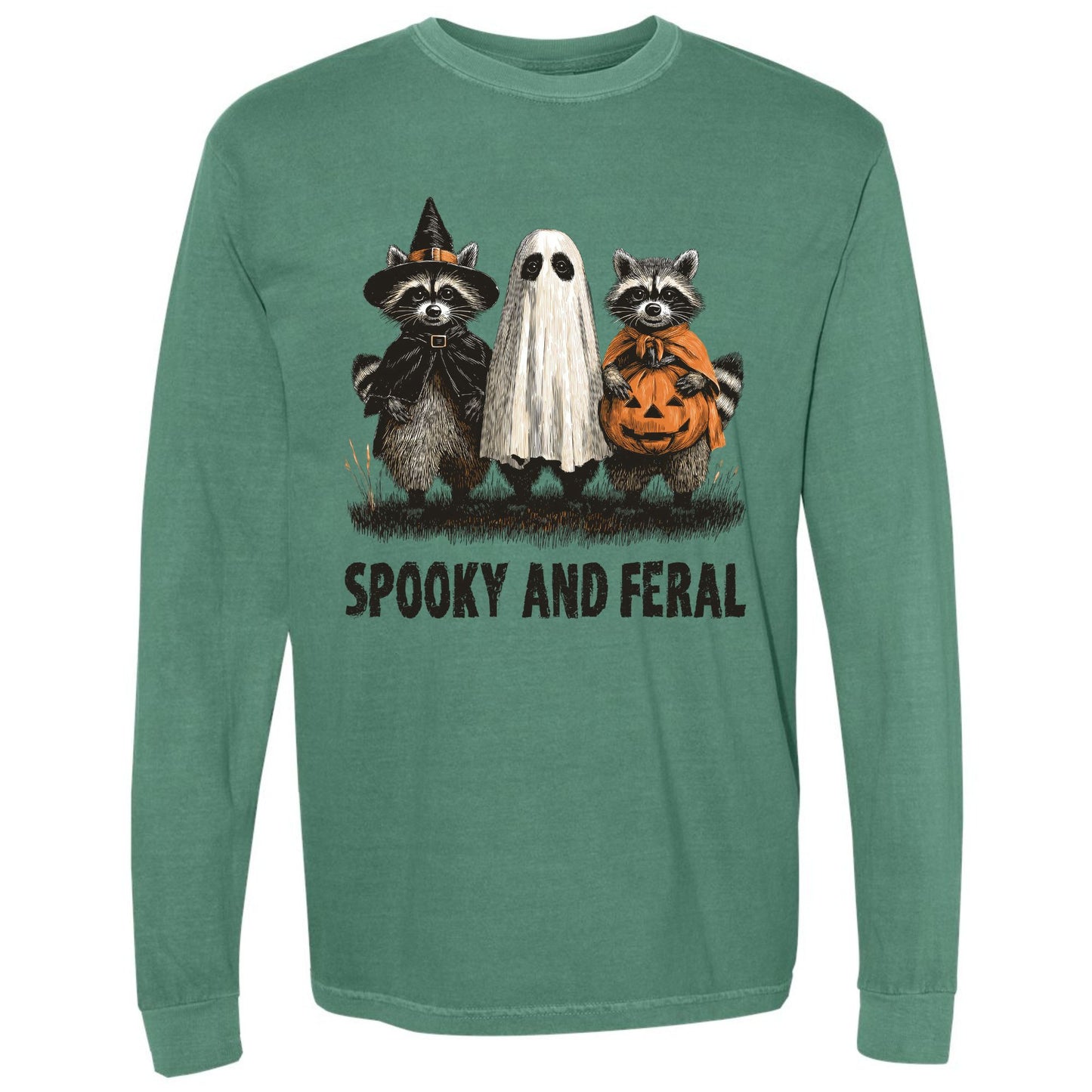 Spooky and Feral Raccoon T-shirt