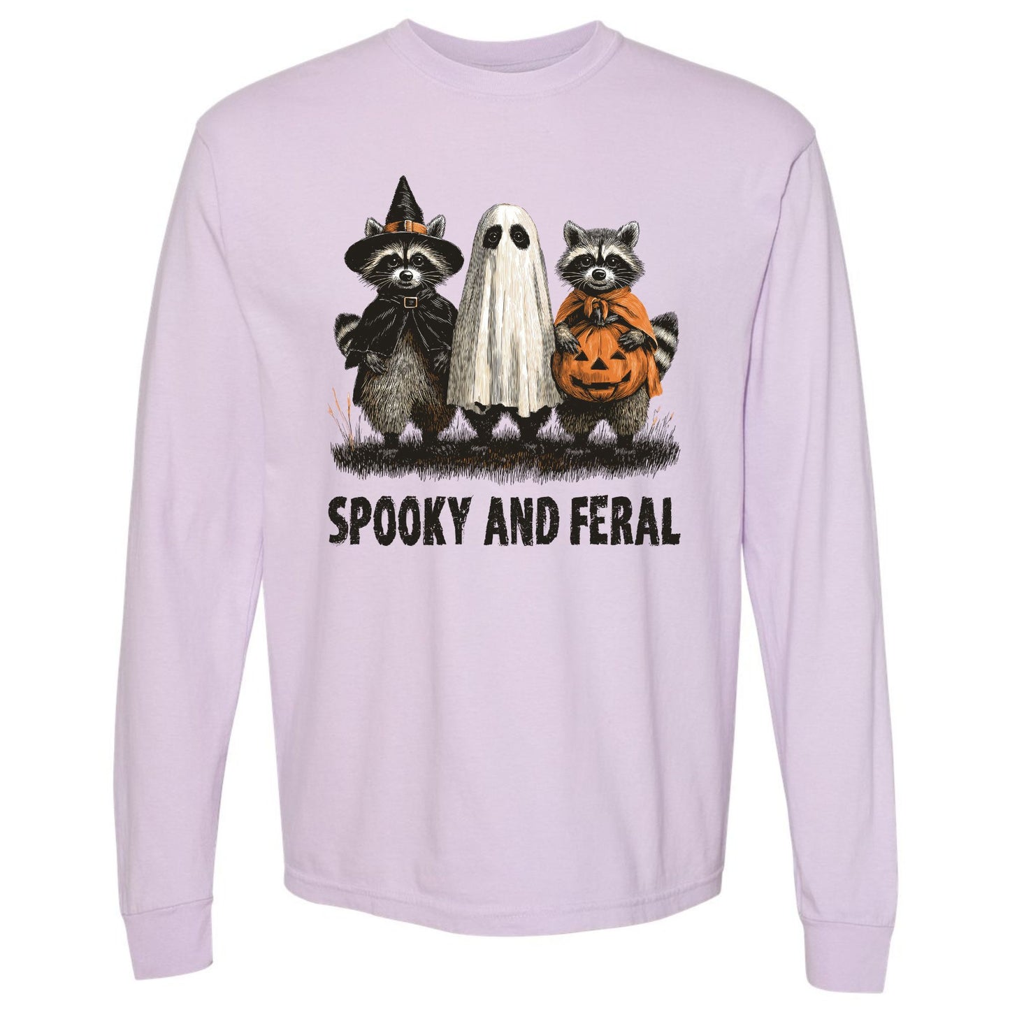 Spooky and Feral Raccoon T-shirt