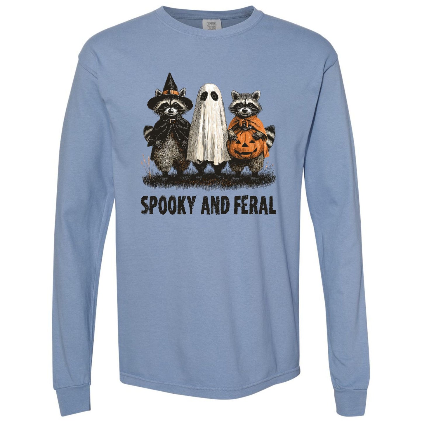 Spooky and Feral Raccoon T-shirt