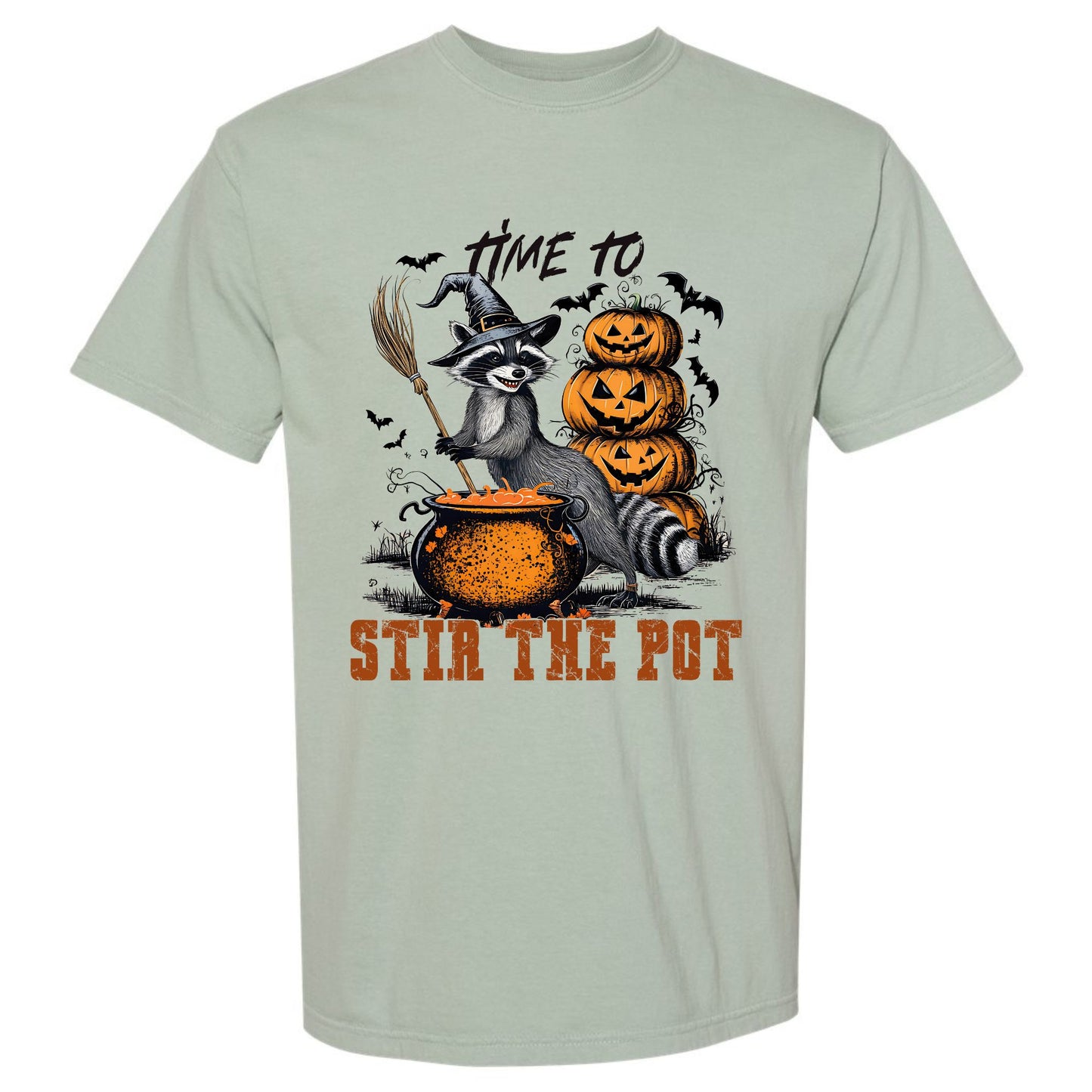 Time to Stir the Pot Raccoon T-shirt