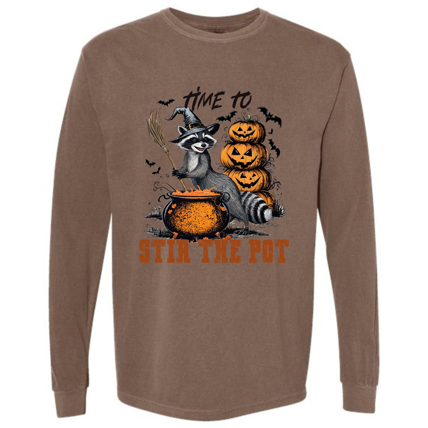 Time to Stir the Pot Raccoon T-shirt
