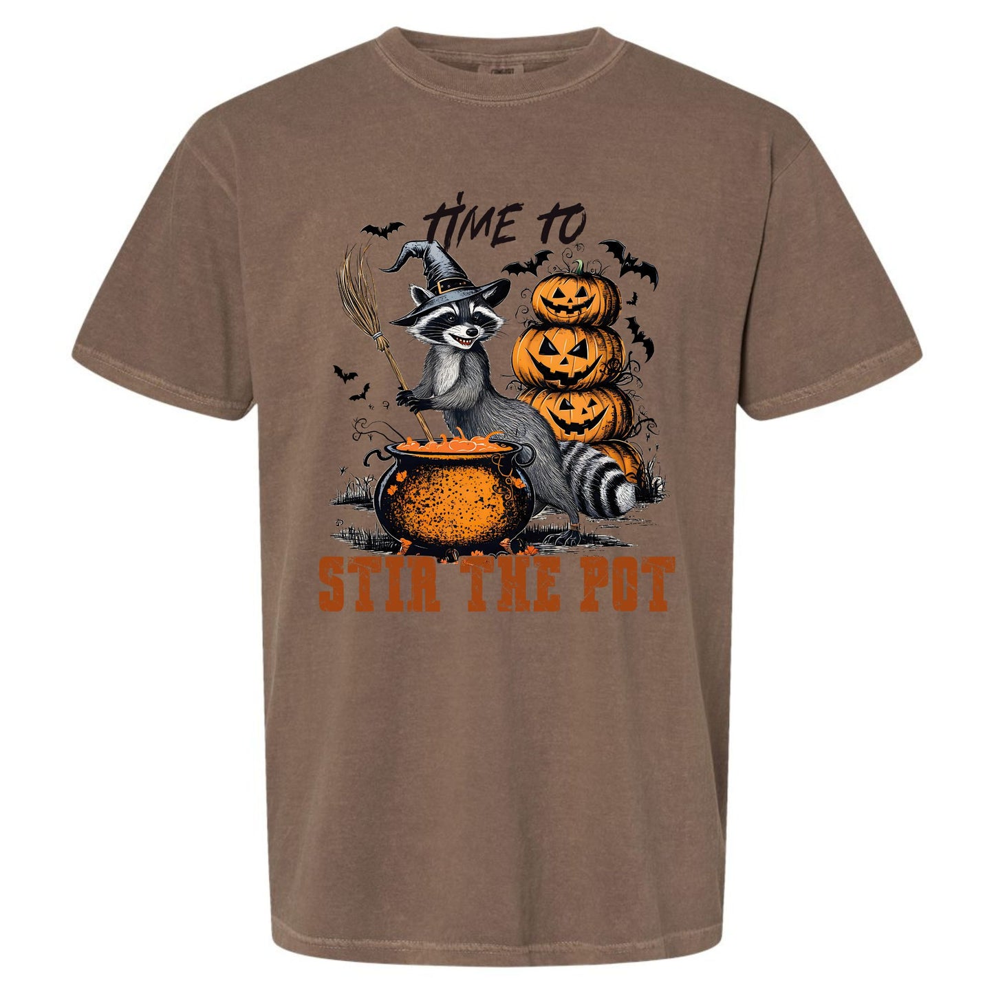 Time to Stir the Pot Raccoon T-shirt