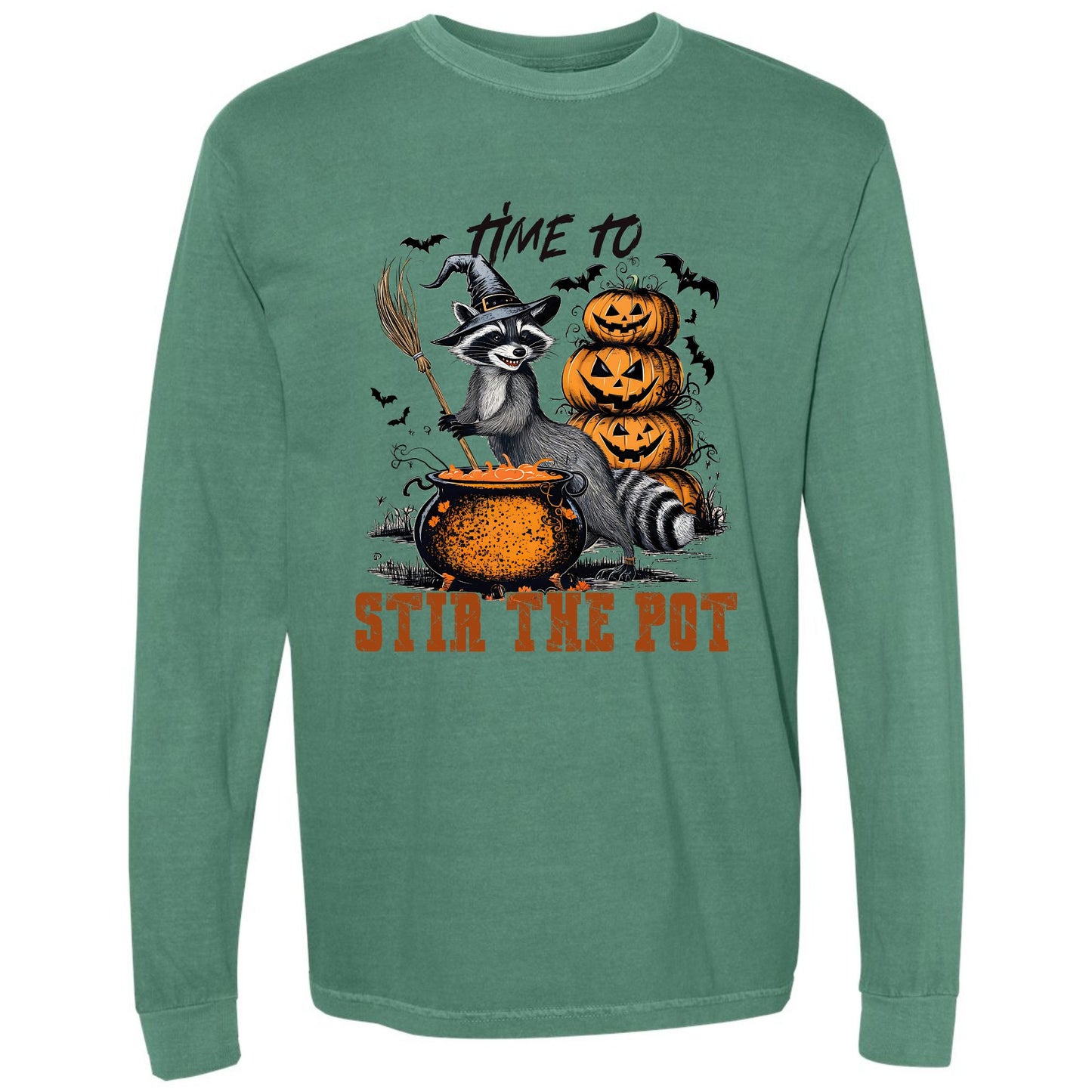 Time to Stir the Pot Raccoon T-shirt