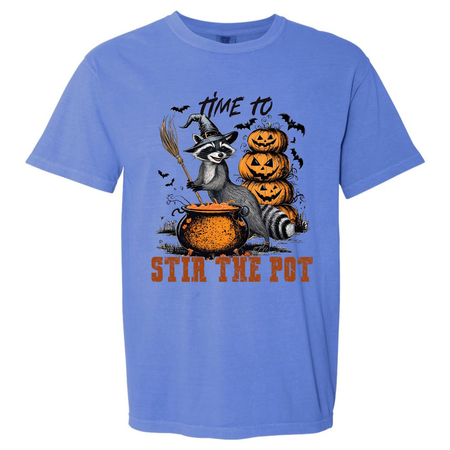 Time to Stir the Pot Raccoon T-shirt