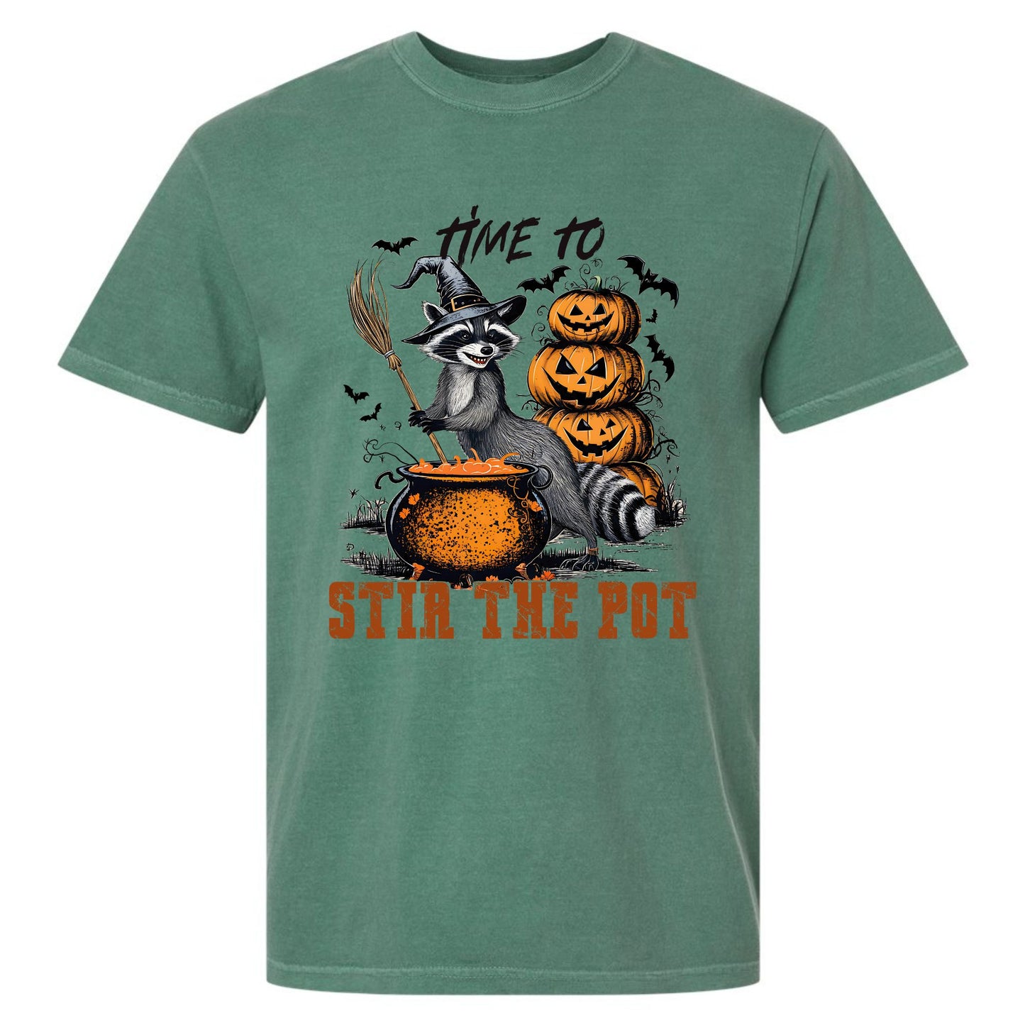 Time to Stir the Pot Raccoon T-shirt