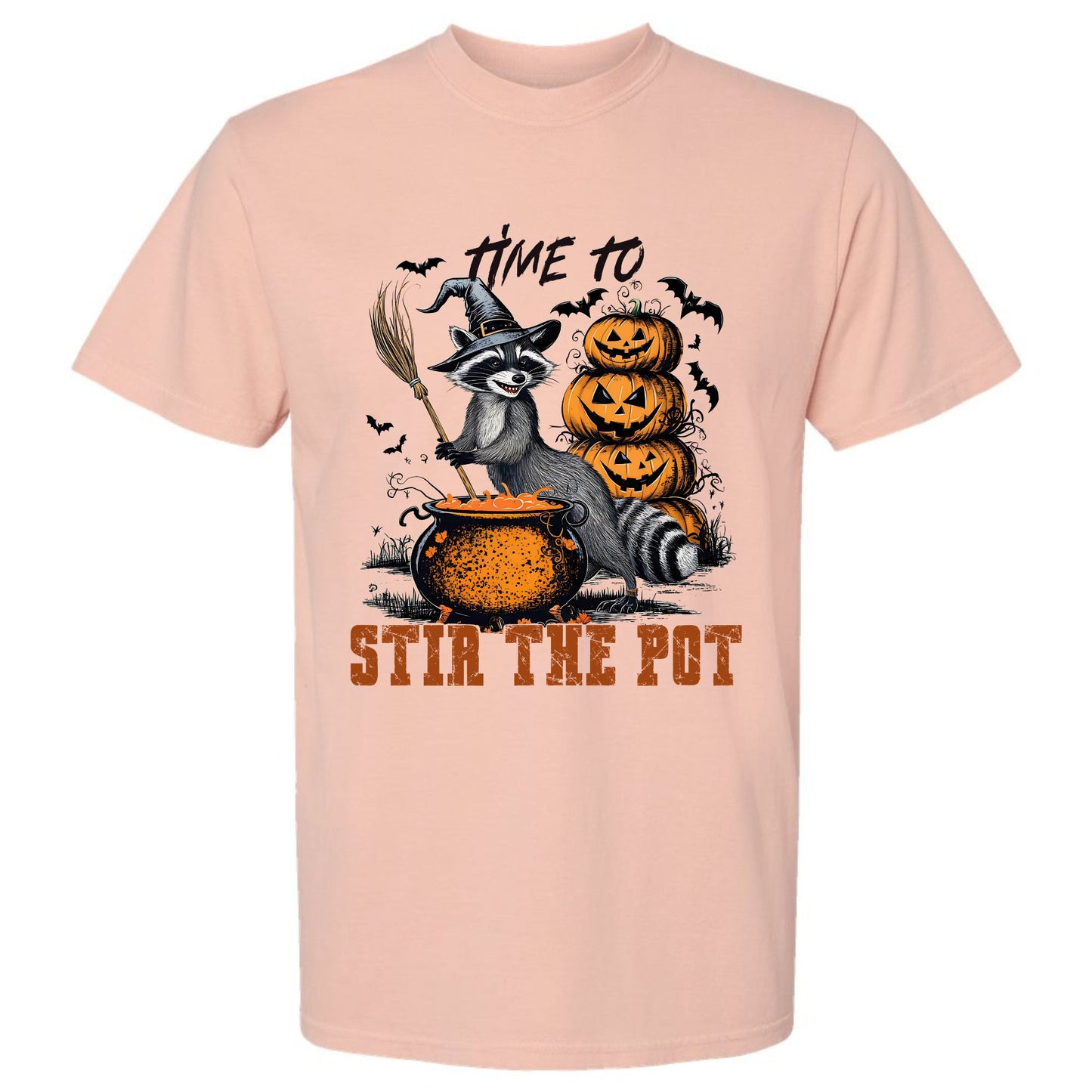 Time to Stir the Pot Raccoon T-shirt