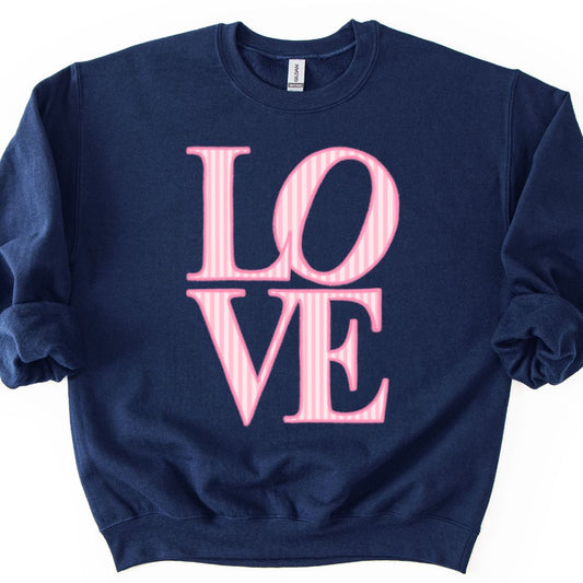 LOVE in a Box Crewneck Sweatshirt