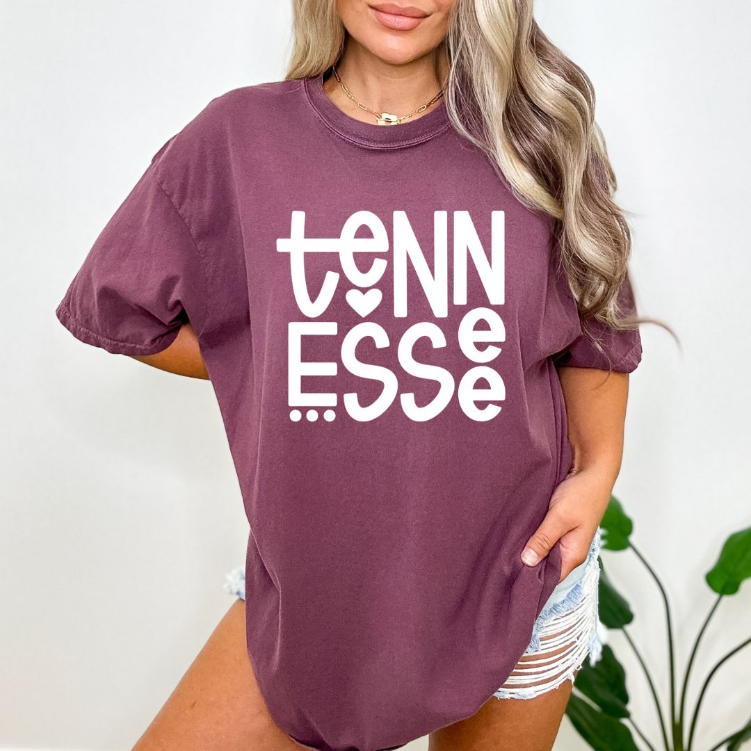 Tennessee Comfort Colors Short Sleeve T-shirt