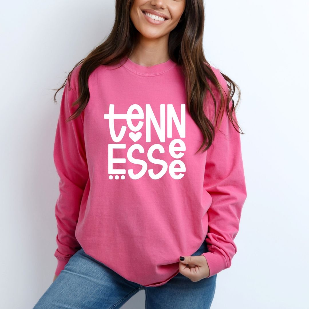 Tennessee Comfort Colors Long Sleeve T-shirt