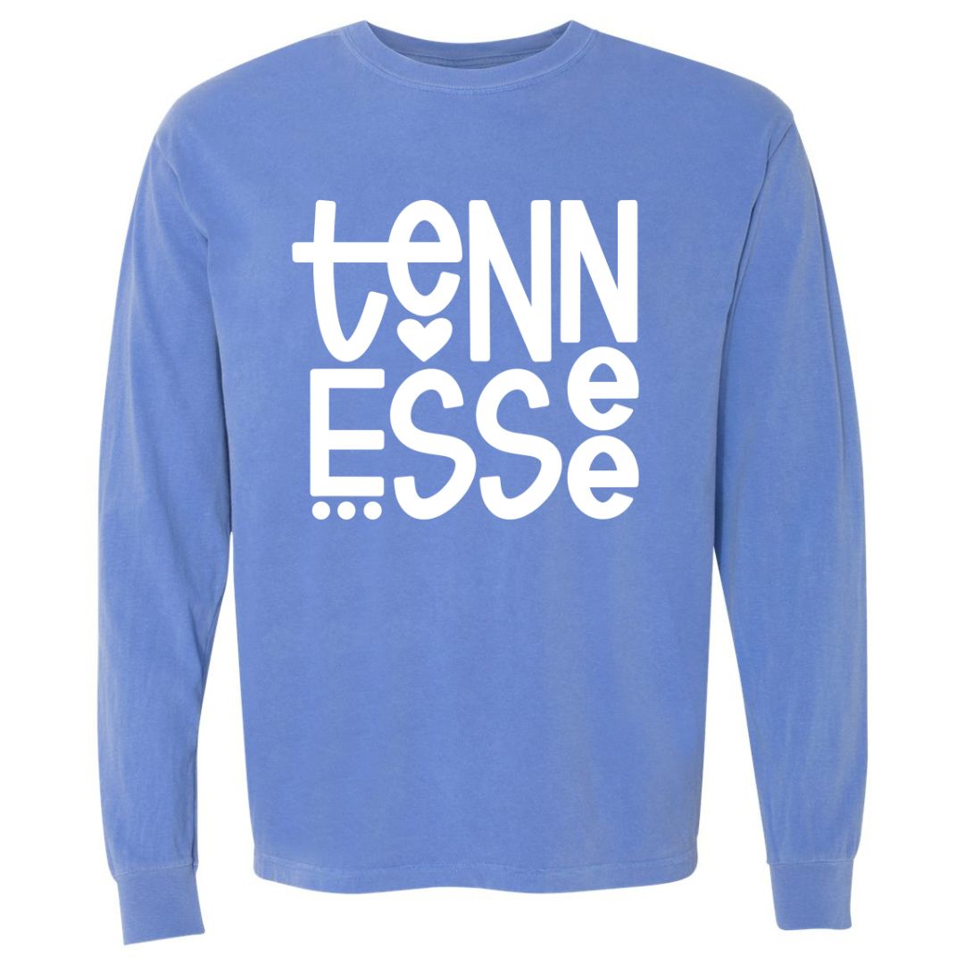 Tennessee Comfort Colors Long Sleeve T-shirt