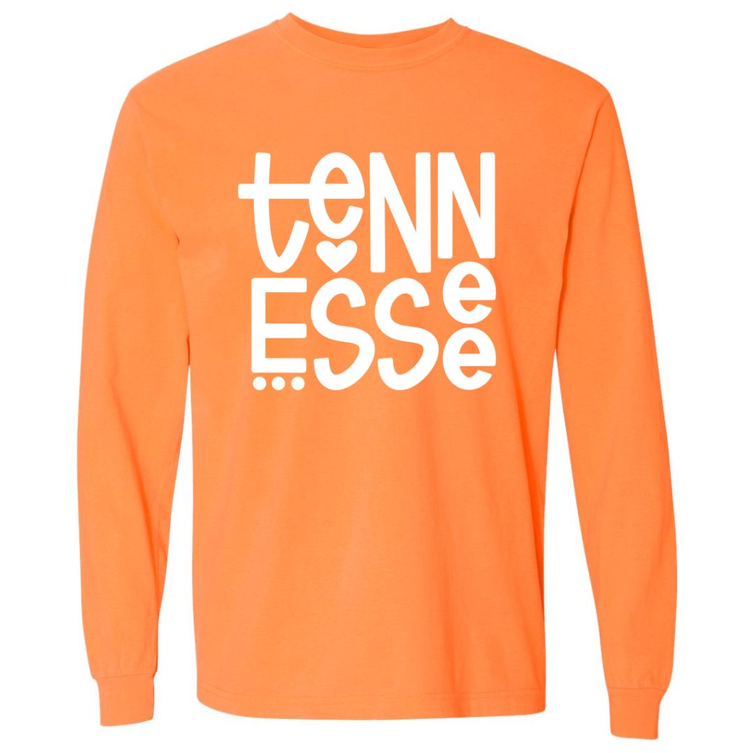 Tennessee Comfort Colors Long Sleeve T-shirt