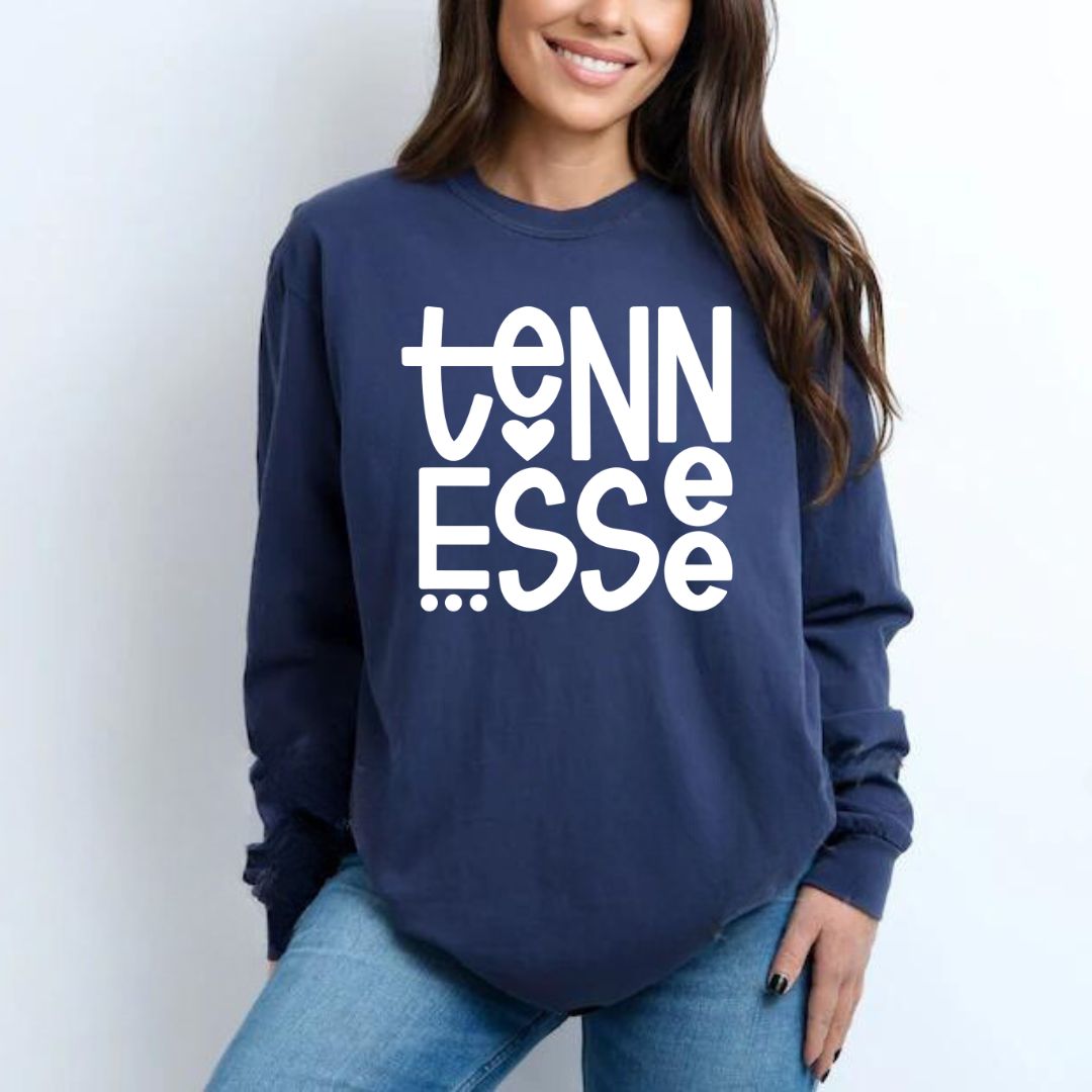 Tennessee Comfort Colors Long Sleeve T-shirt