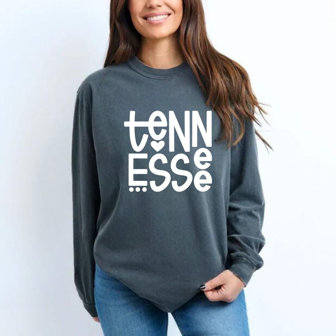 Tennessee Comfort Colors Long Sleeve T-shirt