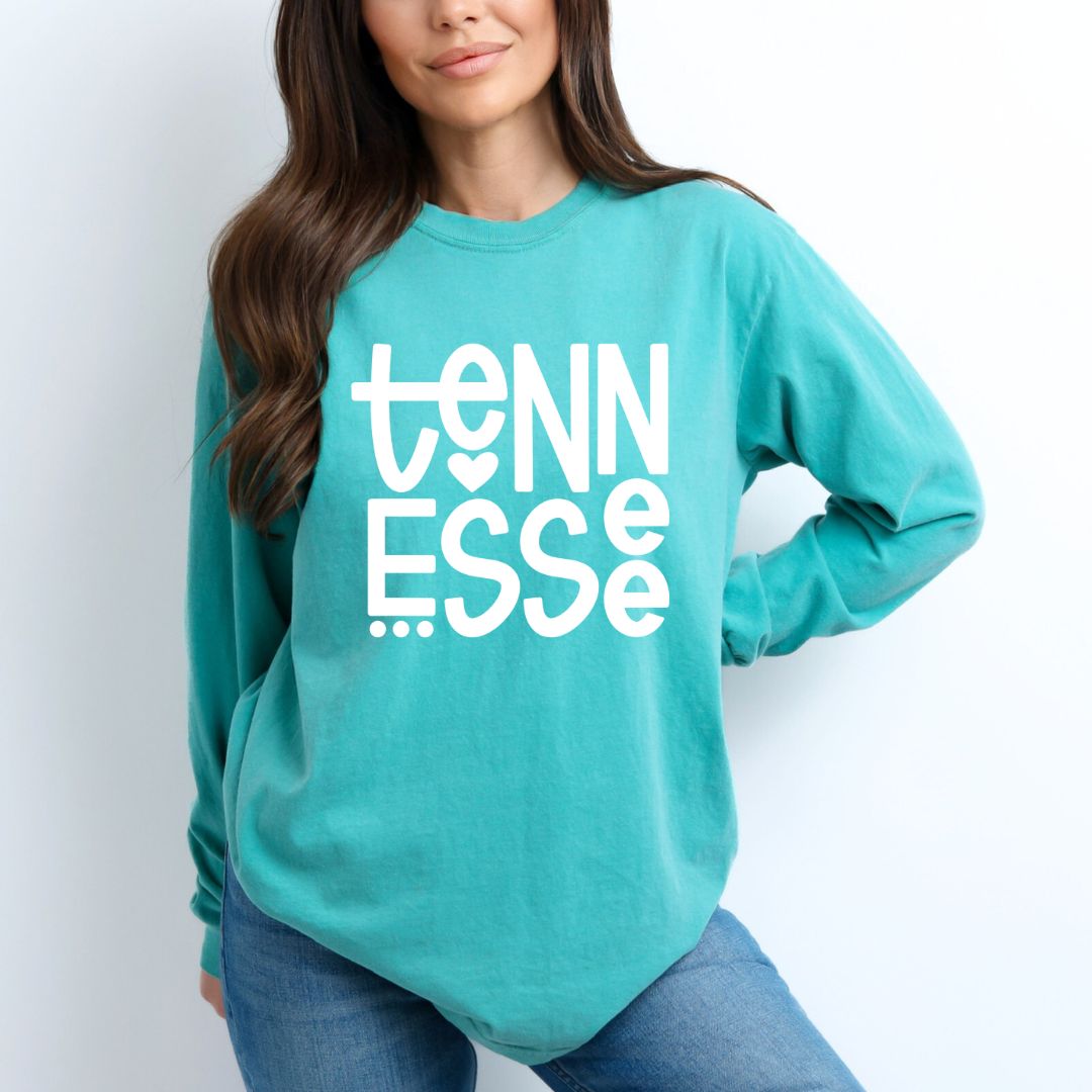 Tennessee Comfort Colors Long Sleeve T-shirt