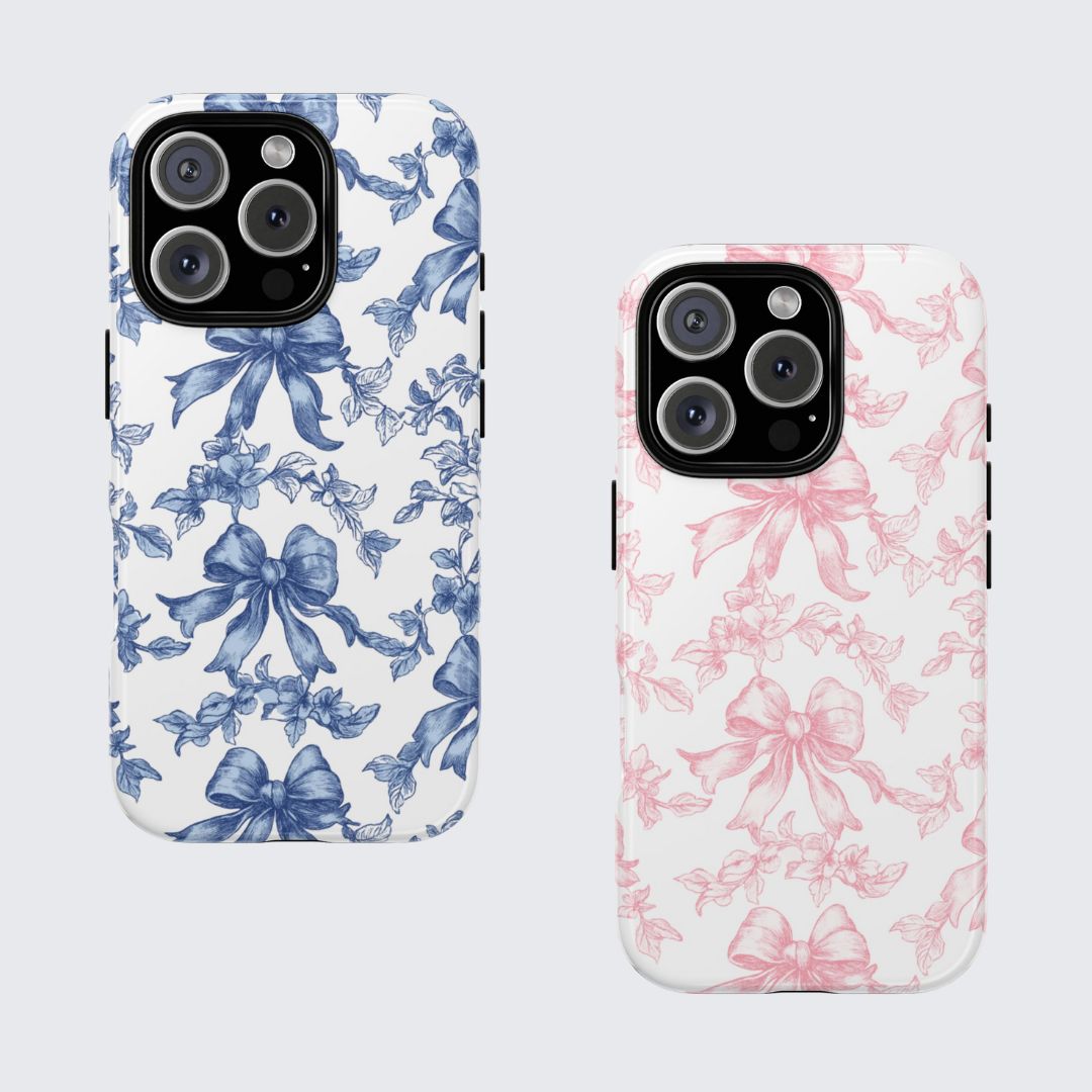 Spring Blooms & Bows Coquette Phone Case