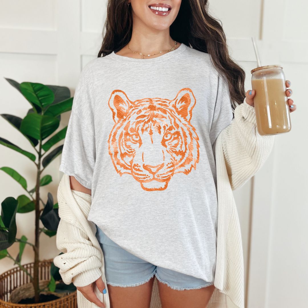 Watercolor Tiger T-shirt