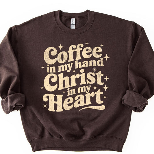 Coffee and Christ Sweatshirt