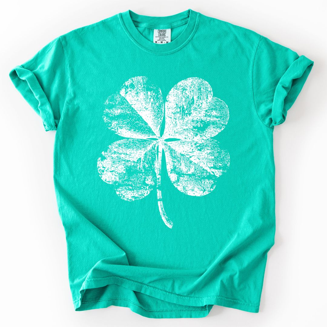 Classic Distressed Shamrock St. Patrick’s Day Shirt