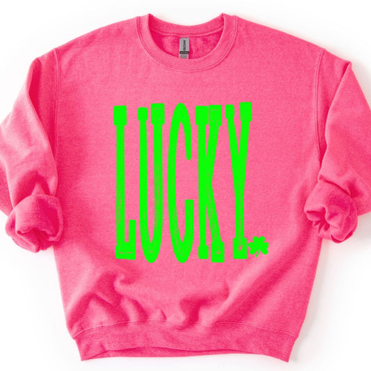 Neon Lucky Sweatshirt