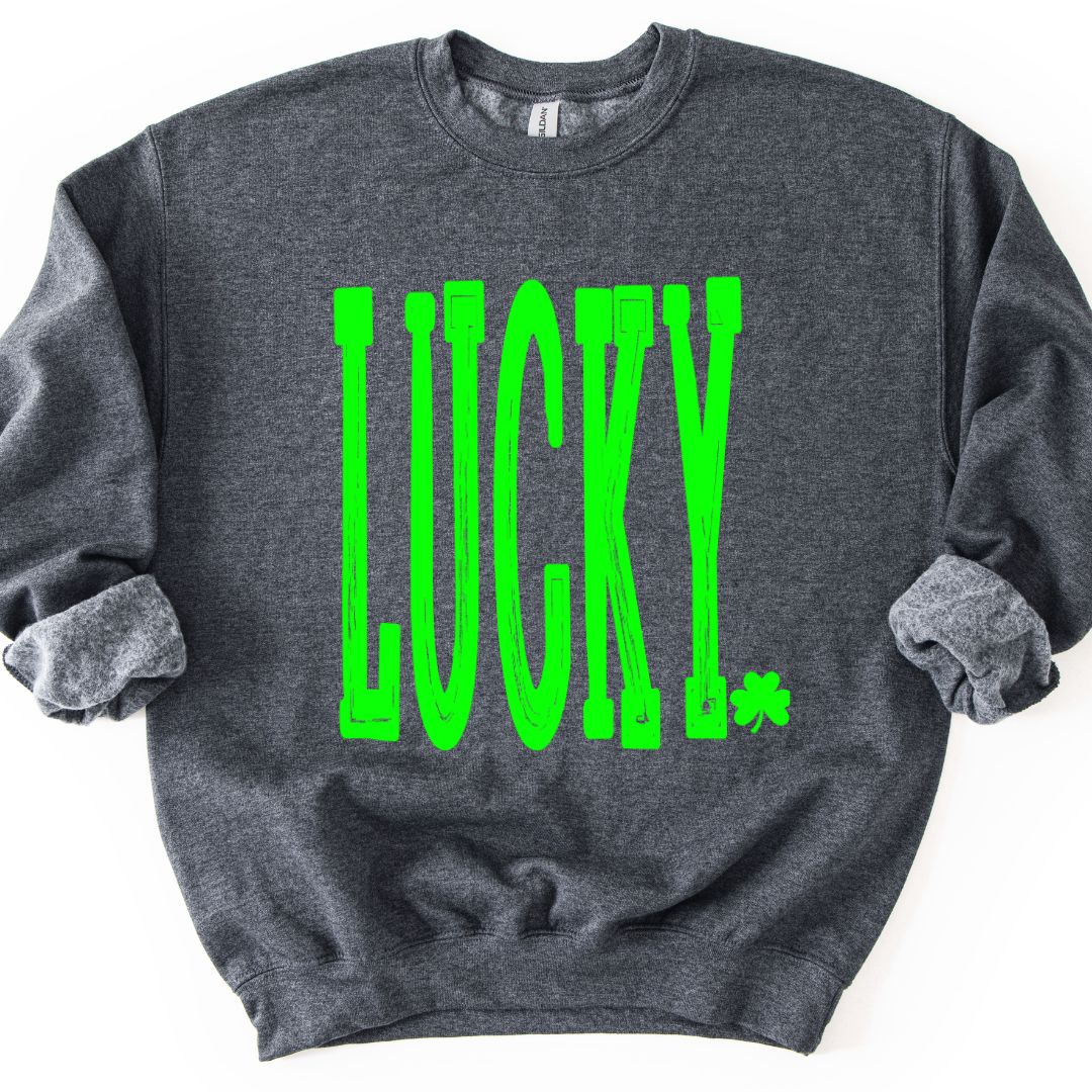 Neon Lucky Sweatshirt