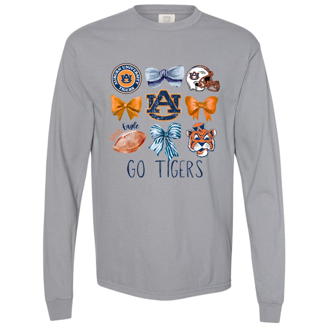 Auburn Coquette Collage Tee