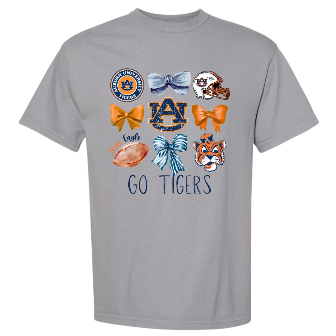 Auburn Coquette Collage Tee