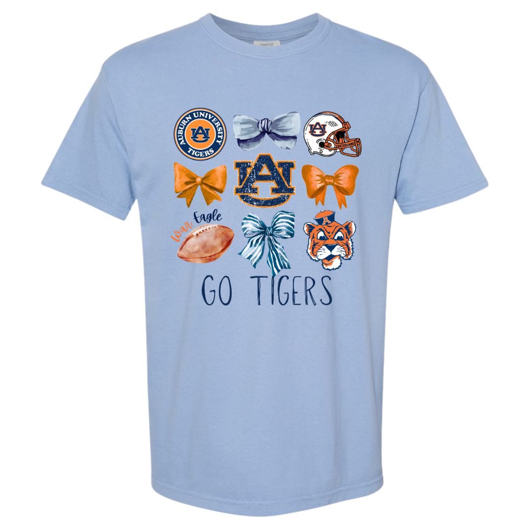 Auburn Coquette Collage Tee