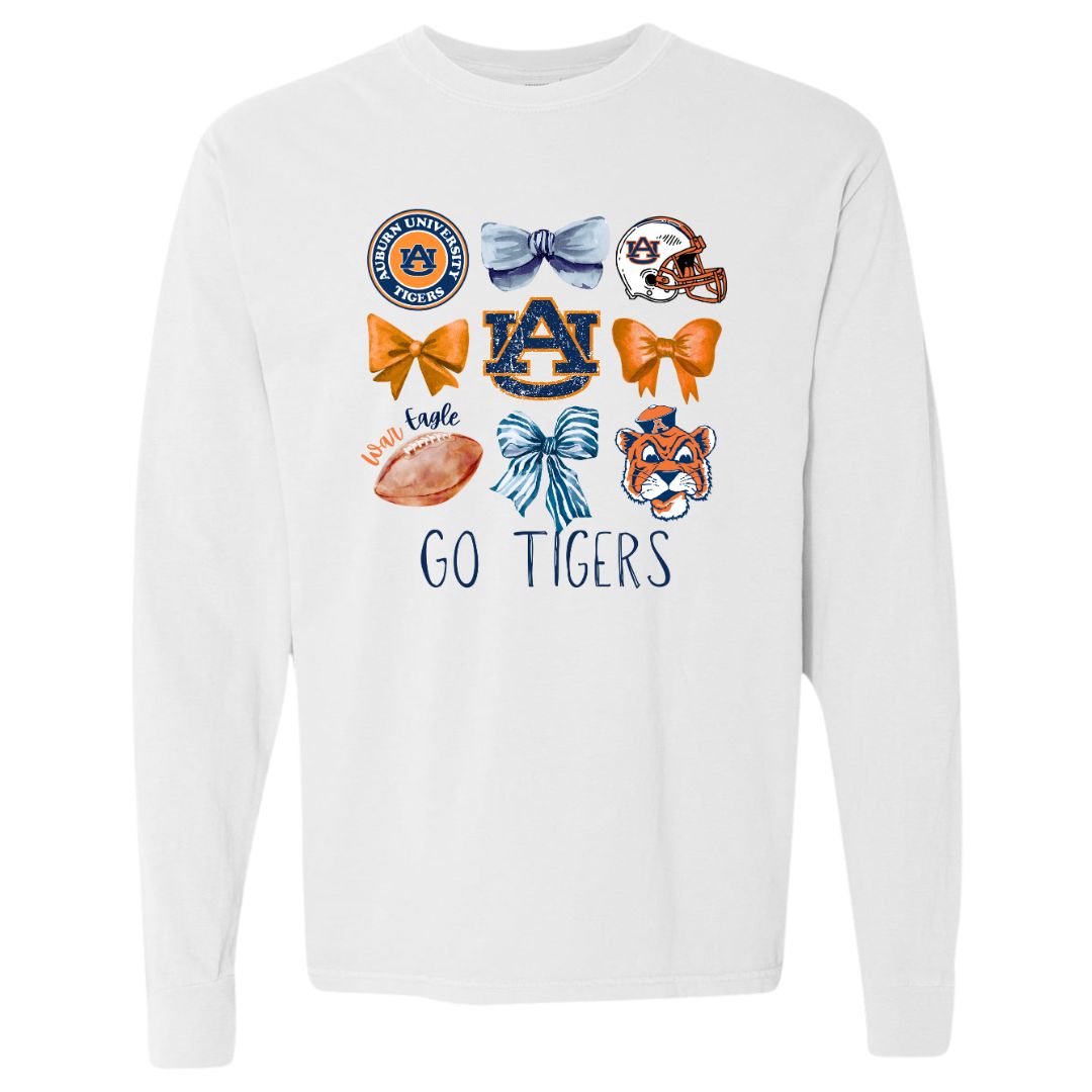 Auburn Coquette Collage Tee