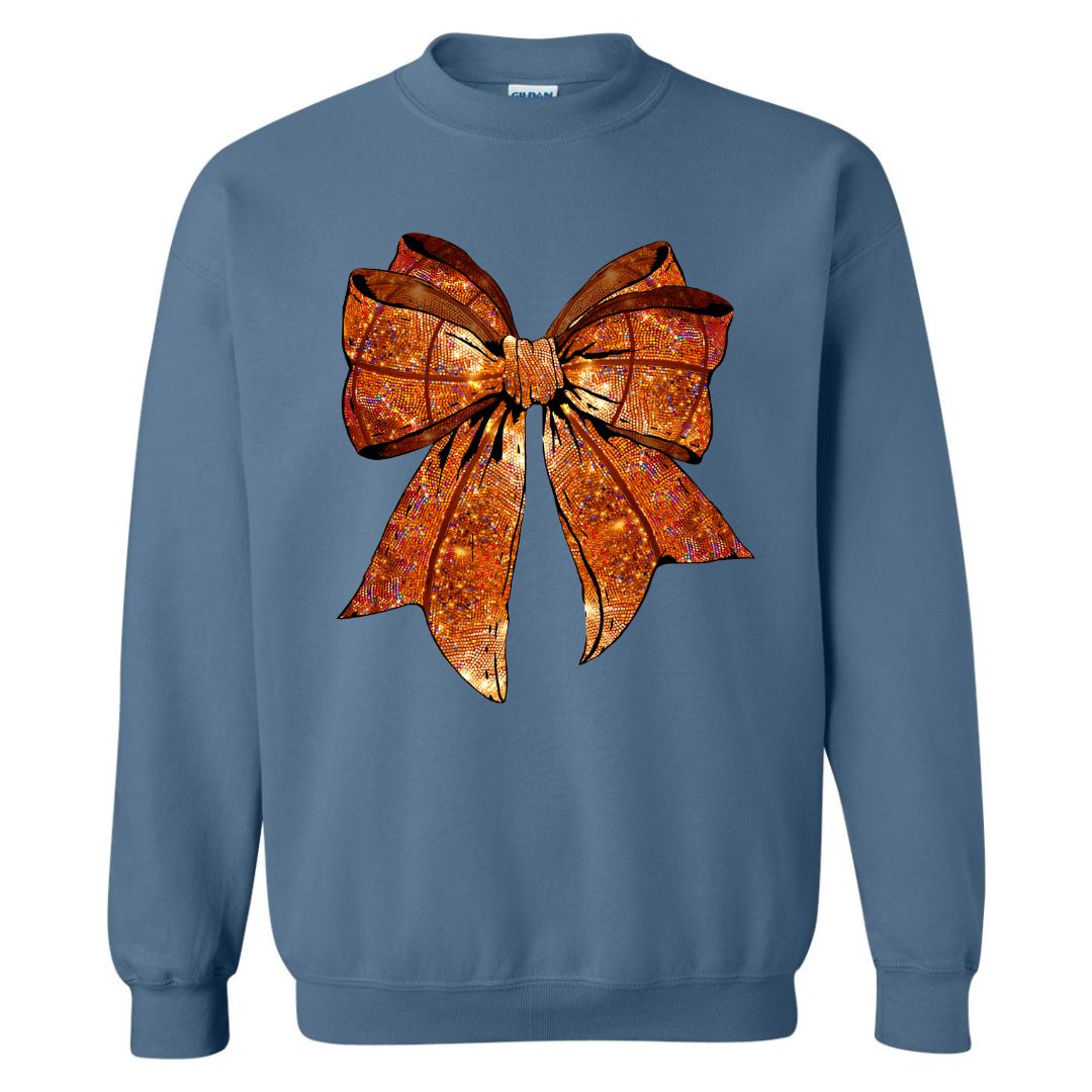 Basketball Bow Sweatshirt