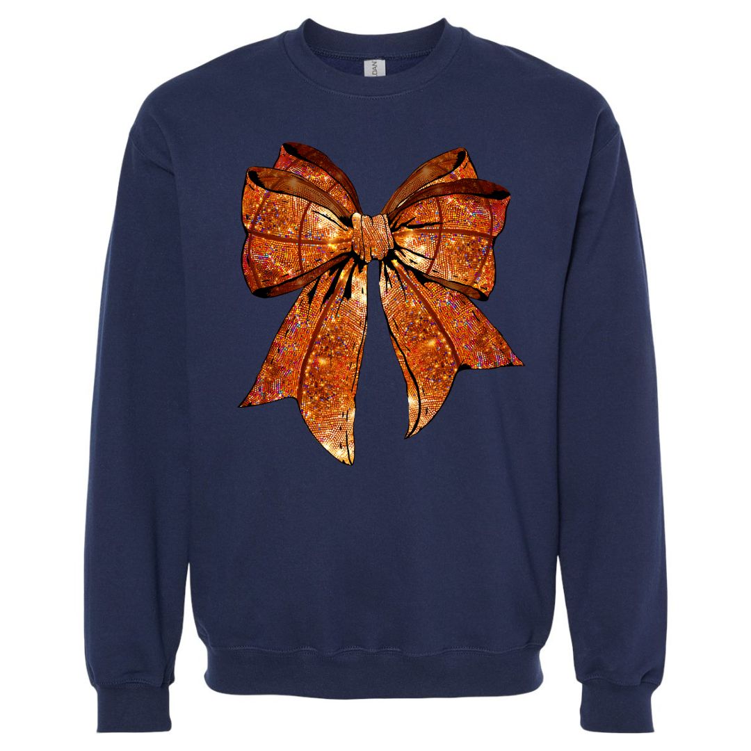 Basketball Bow Sweatshirt