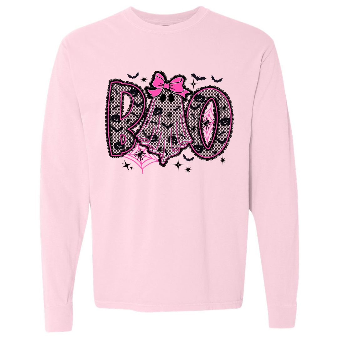 Black Lace Boo T-shirt