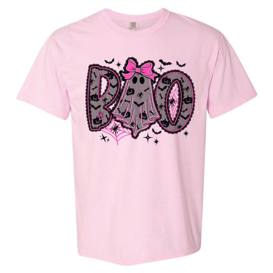 Black Lace Boo T-shirt