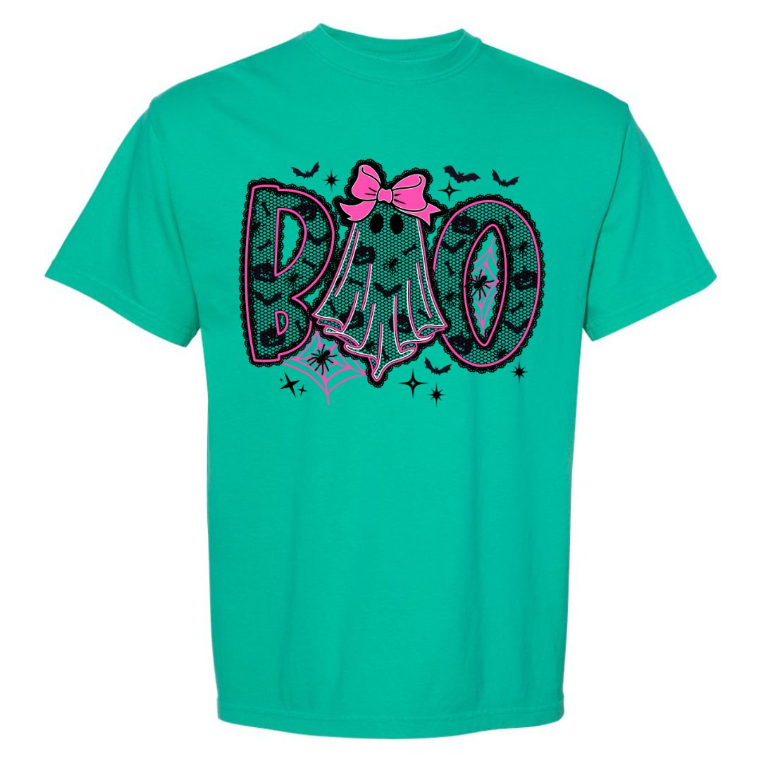 Black Lace Boo T-shirt