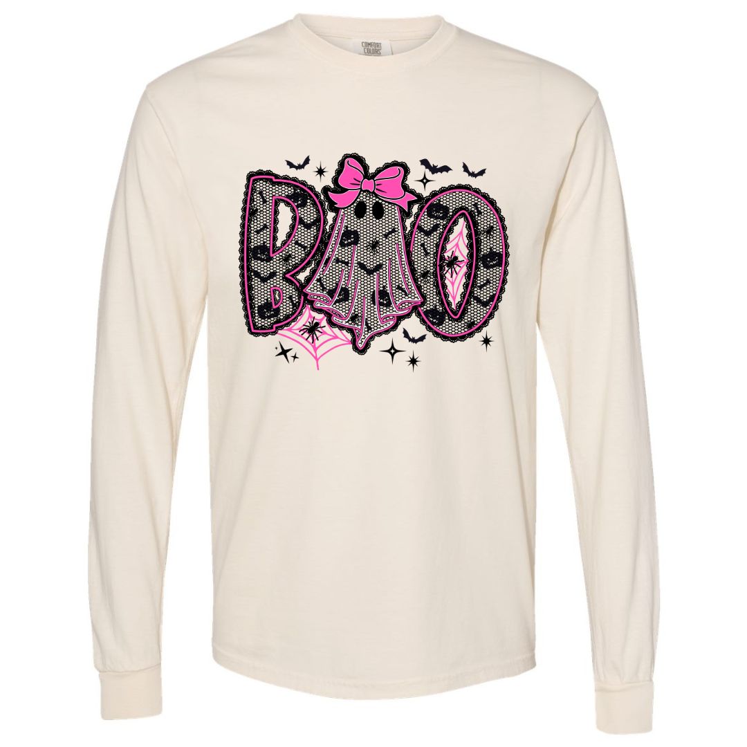 Black Lace Boo T-shirt