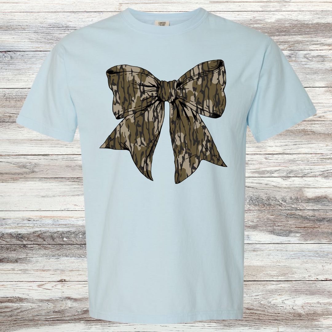 Camo Bow ADULT Tee