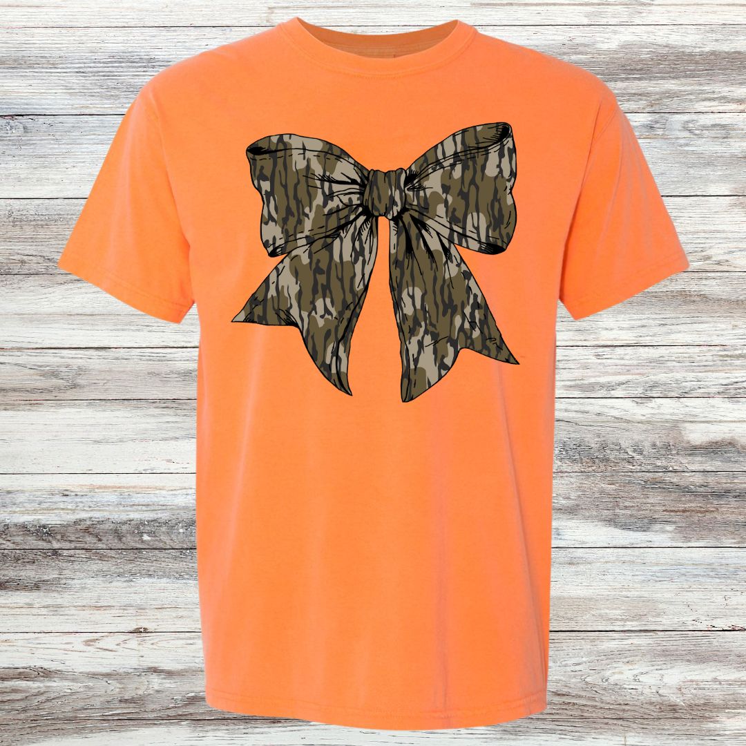 Camo Bow ADULT Tee