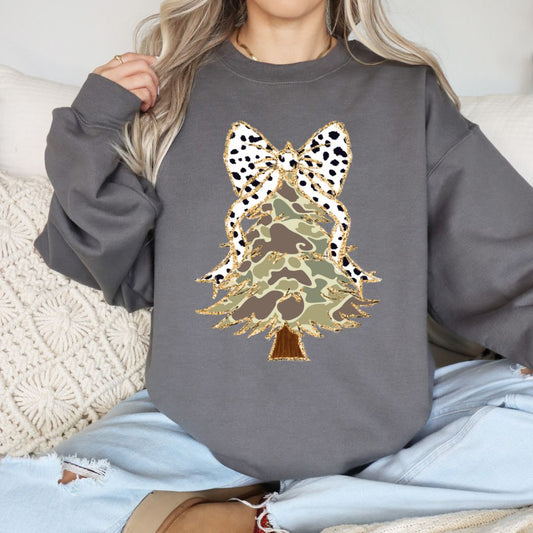 Camo Christmas Tree Sweatshirt