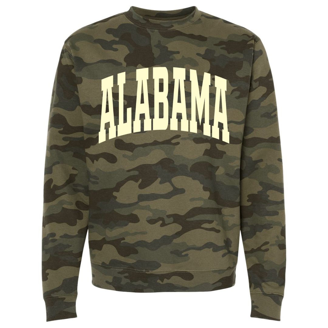 ALABAMA Puff Camo Sweatshirt