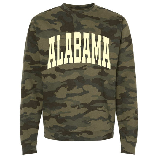 ALABAMA Puff Camo Sweatshirt