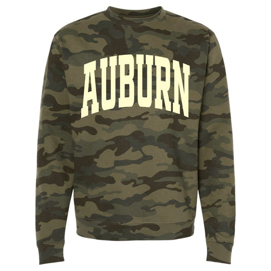 AUBURN Puff Camo Sweatshirt