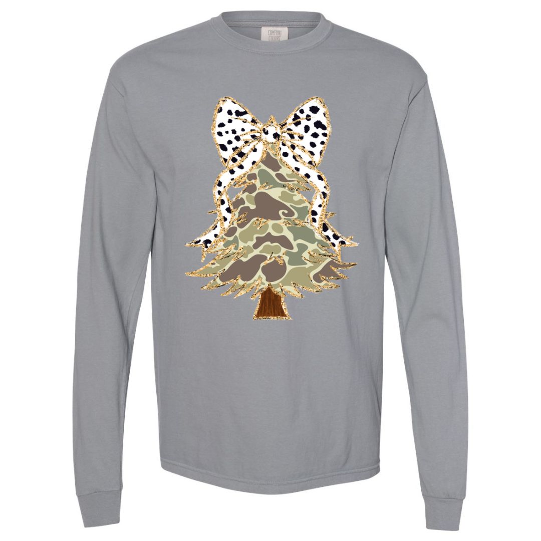 Camo Christmas Tree T-shirt