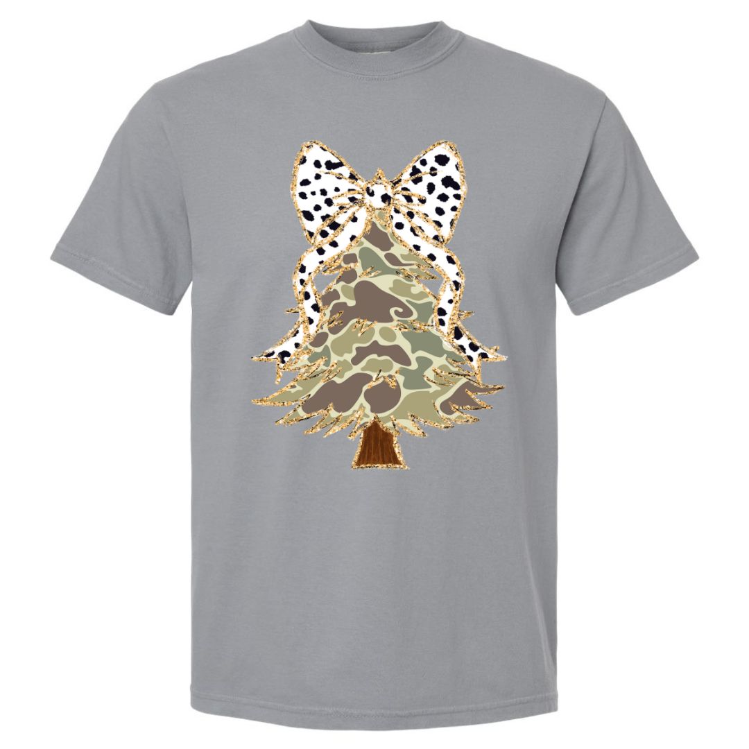 Camo Christmas Tree T-shirt