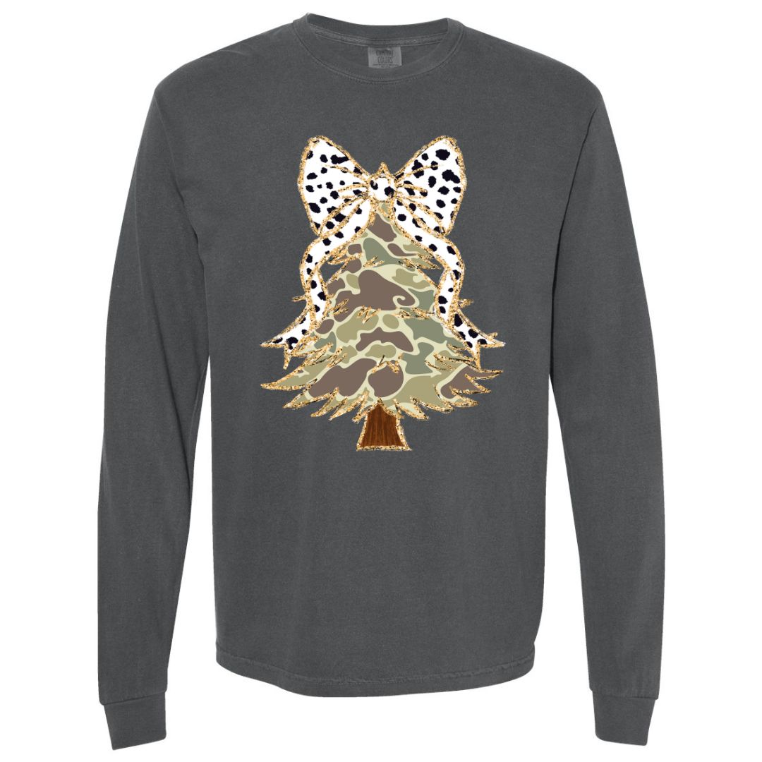 Camo Christmas Tree T-shirt