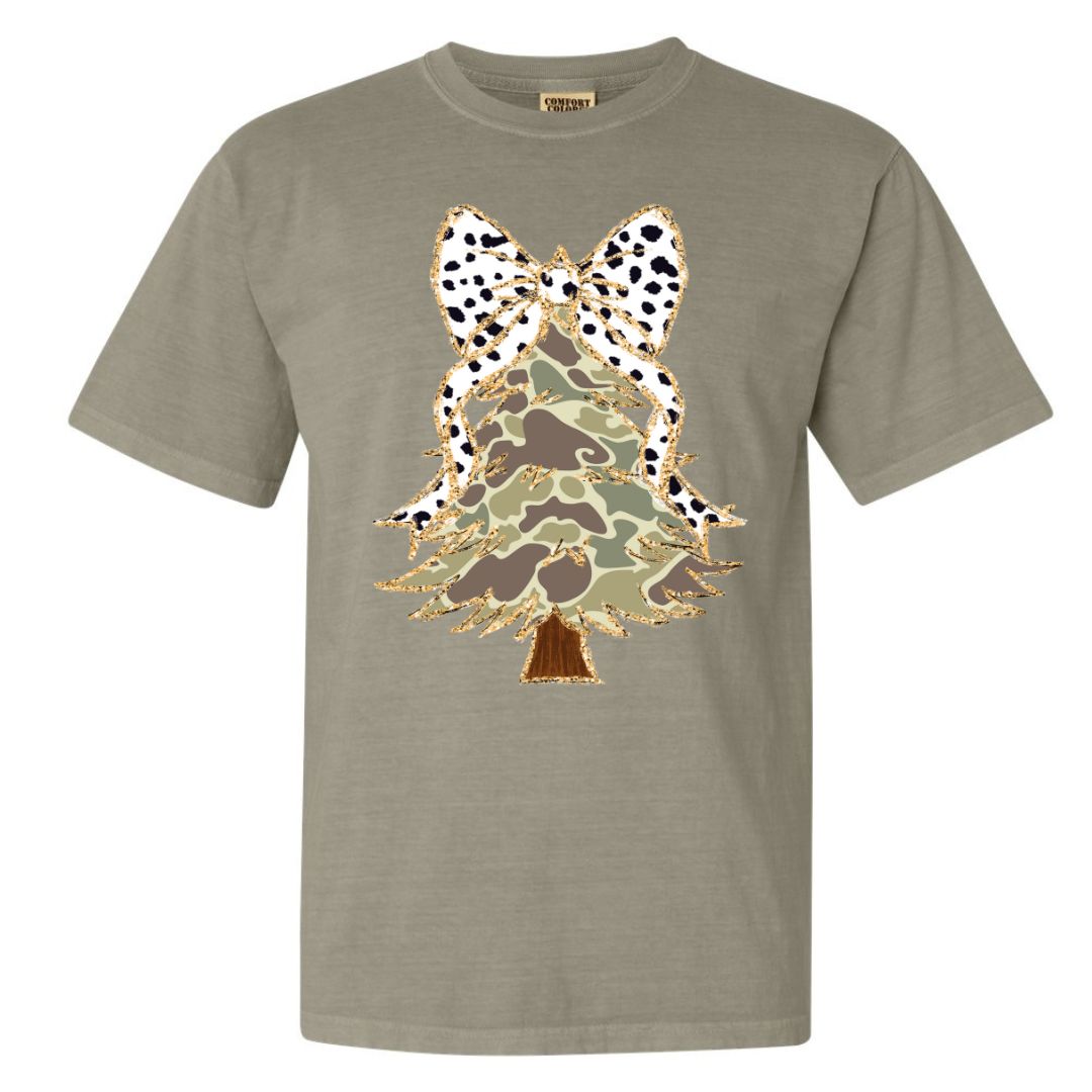 Camo Christmas Tree T-shirt