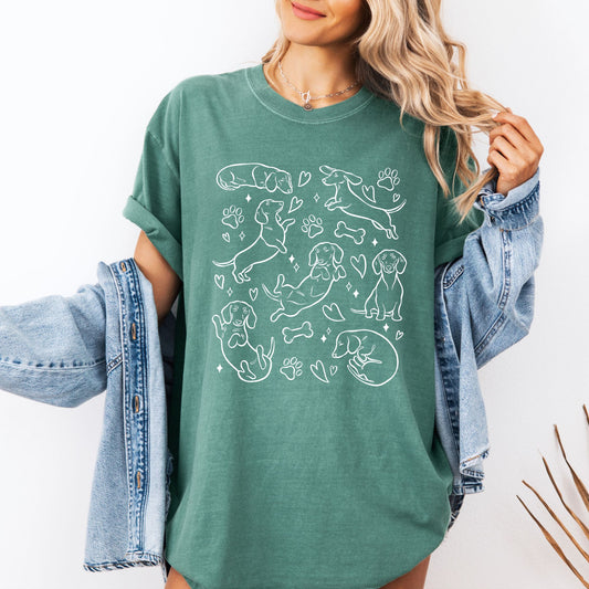 Dachshund Doodle T-shirt