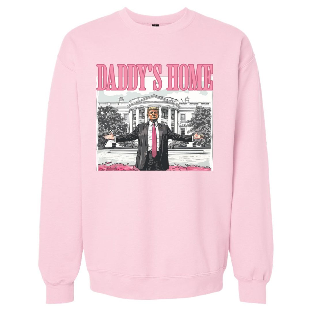 Daddy's Home Sweatshirt (Gildan Soft Style)