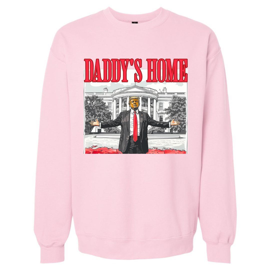 Daddy's Home Sweatshirt (Gildan Soft Style)