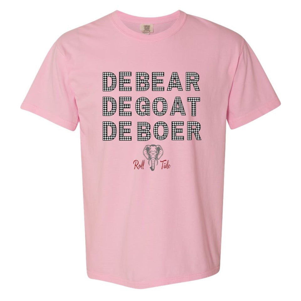 DeBear DeGoat DeBoer T-shirt/Comfort Colors