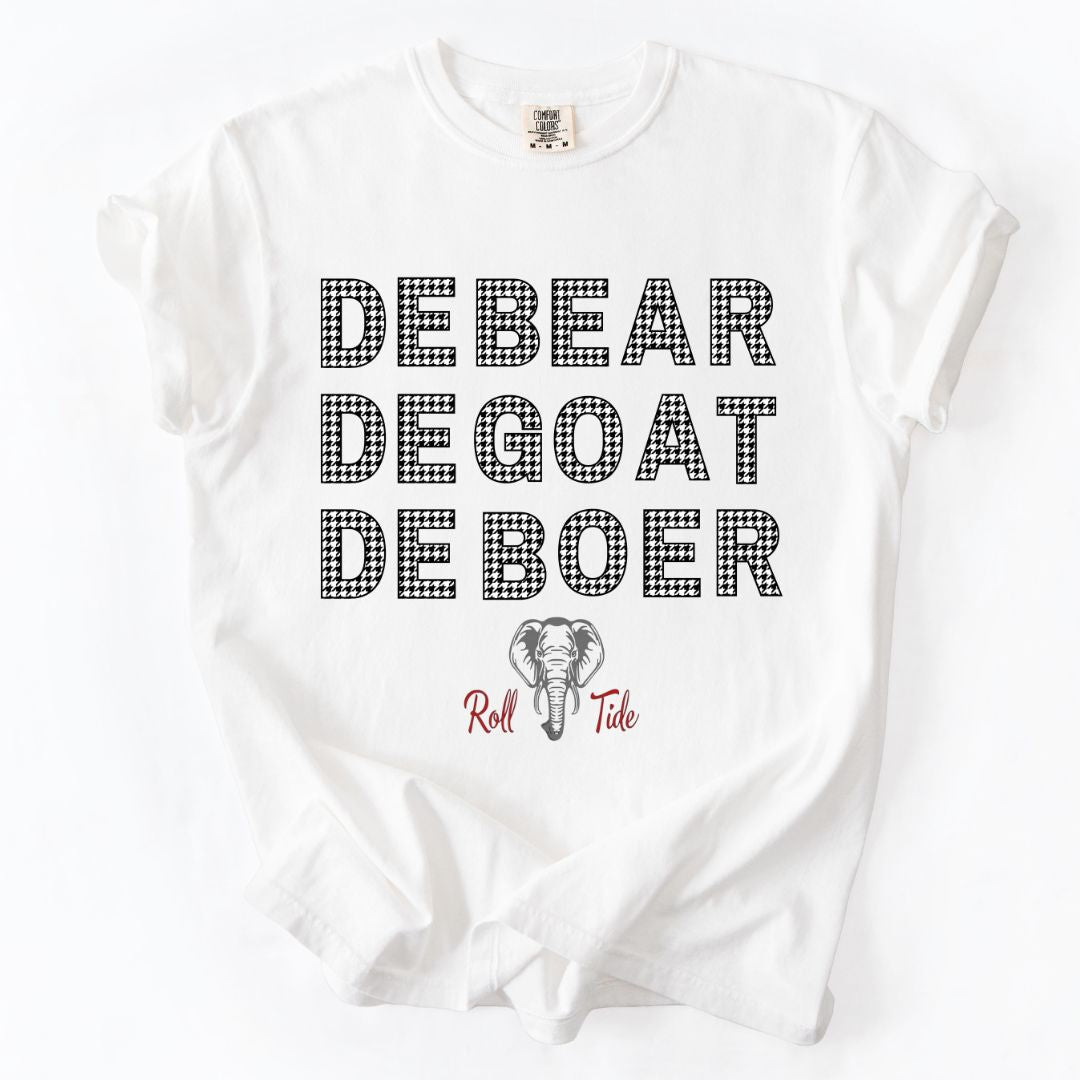 DeBear DeGoat DeBoer T-shirt/Comfort Colors